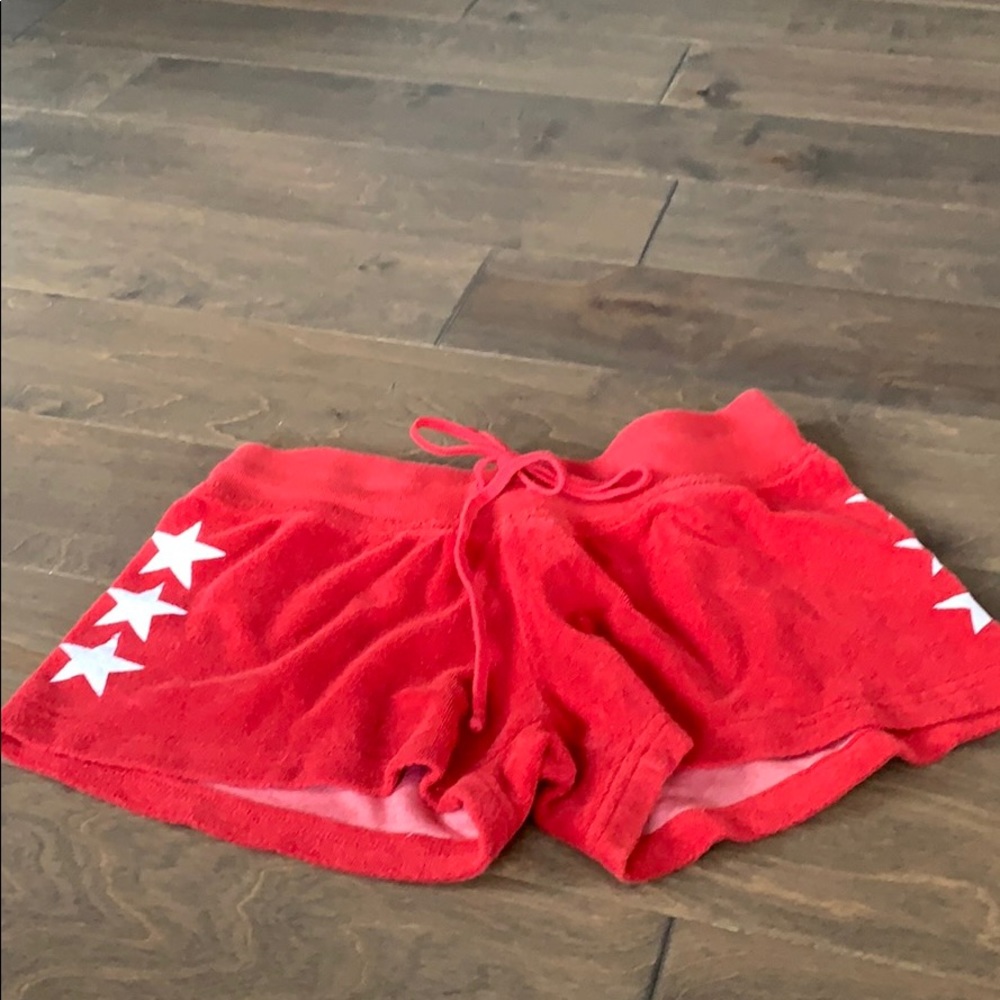 Hard tail terry shorts